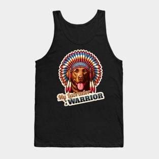 Indian Labrador Retriever Tank Top